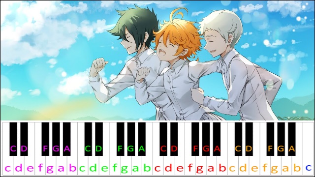 Isabella’s Lullaby (The Promised Neverland) Piano / Keyboard Easy Letter Notes for Beginners