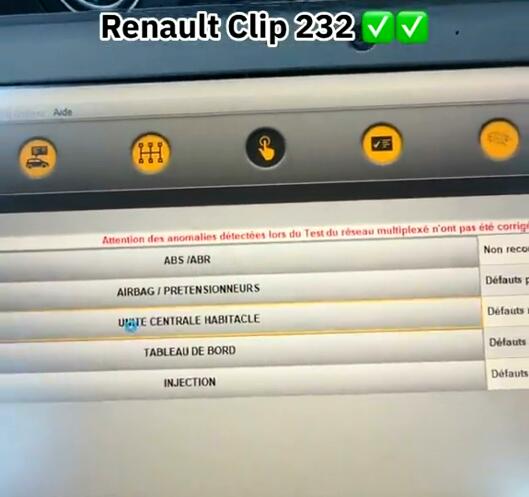 Renault CAN CLIP V232 godiag j2534 3