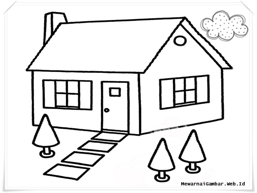 Contoh Gambar Rumah Sederhana Anak Sd Rumah Joglo 