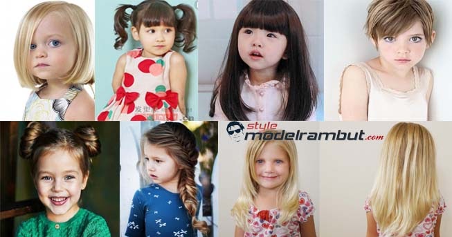 11 Model Gaya Rambut Anak Perempuan Usia 5 Tahun Keatas 