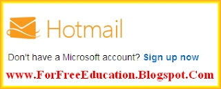 Get a new Hotmail Email Account Free