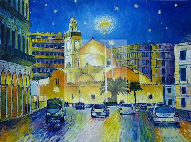 La grande mosquée d'Alger par Djo Tem Tem