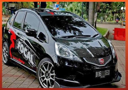 Gambar Modifikasi Honda Jazz Paling Keren Terbaru 2014 - Kumpulan Foto