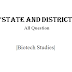 State and District । BiotechStudies