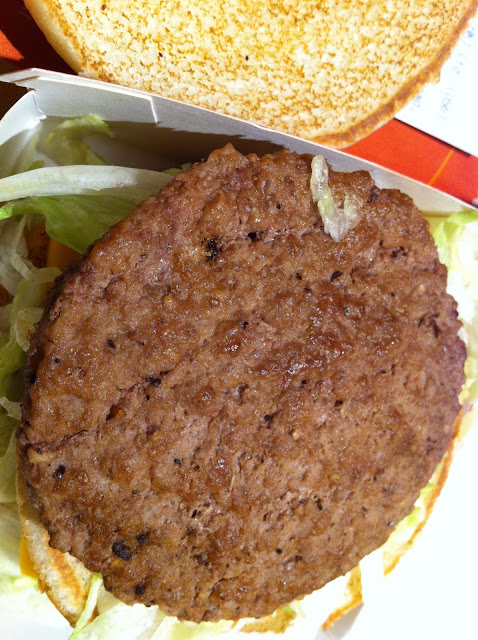 McDonald's hamburger patty