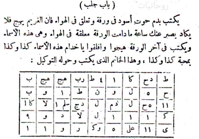 اقوي باب جلب روحاني مجرب