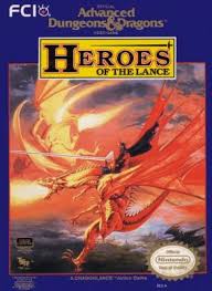 Advanced Dungeons & Dragons Heroes of the Lance (Ingles) descarga ROM NES