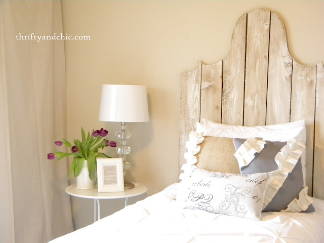 white guest bedroom