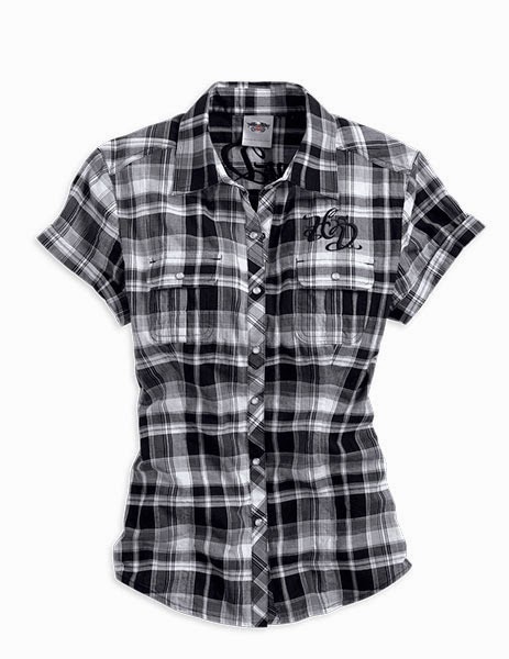 http://www.adventureharley.com/harley-davidson-womens-short-sleeve-plaid-woven-shirt-96183-14vw