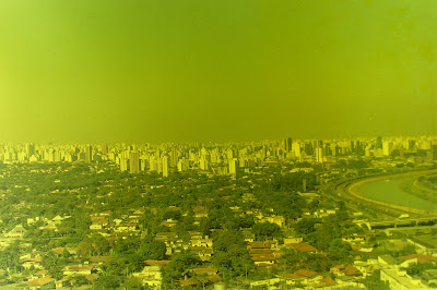 Imagem aérea de São Paulo