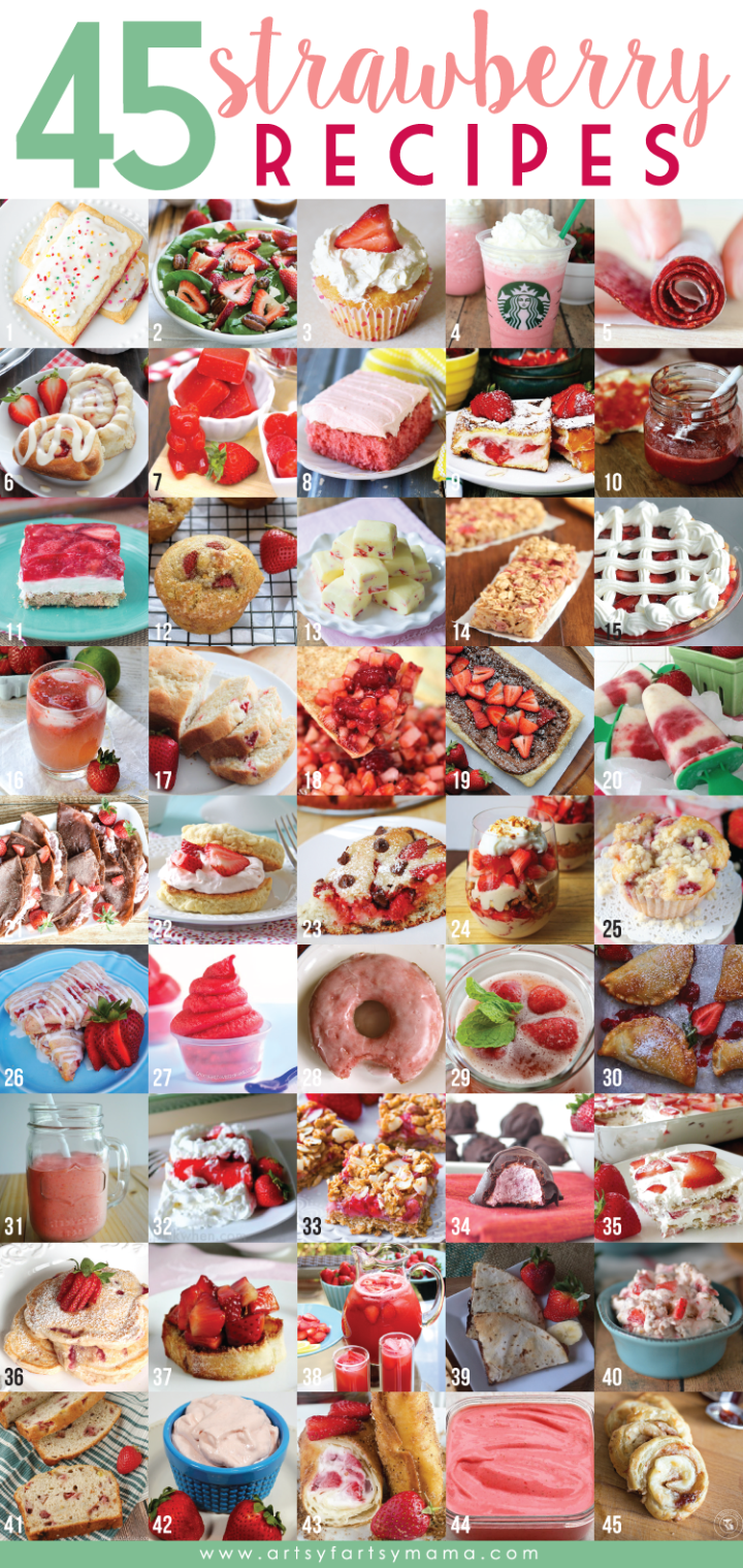 45 Strawberry Recipes