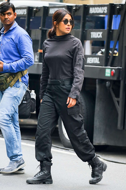 Priyanka Chopra – On Her Way to The Set of ‘Quantico’ in New York City