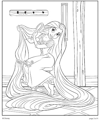 Tangled Coloring on Tangled Coloring Printable Jpg