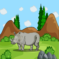 Angry Rhino Rescue Walkthrough