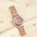 Rose gold watch for women