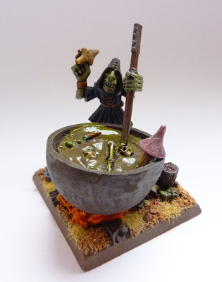 A Night Goblin unit filler for Orcs & Goblins, Warhammer Fantasy Battle.