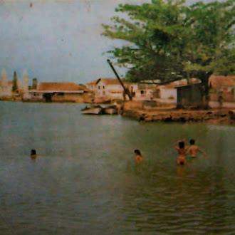 Foto do cais de Barra do Itabapona-RJ - DÉCADA DE 70