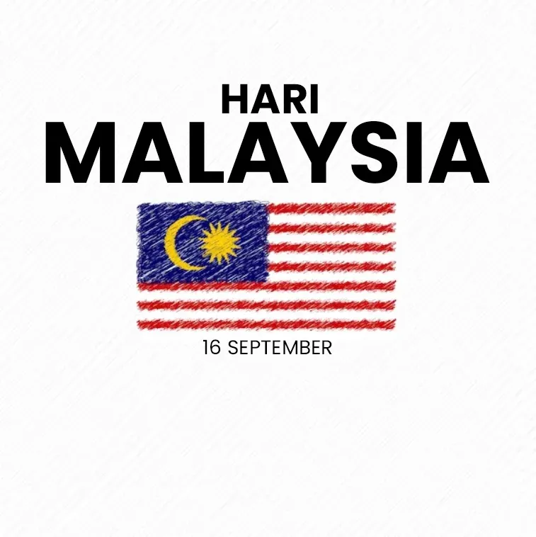 Koleksi Poster Hari Malaysia 2023 Ke-60 Simple Dan Menarik