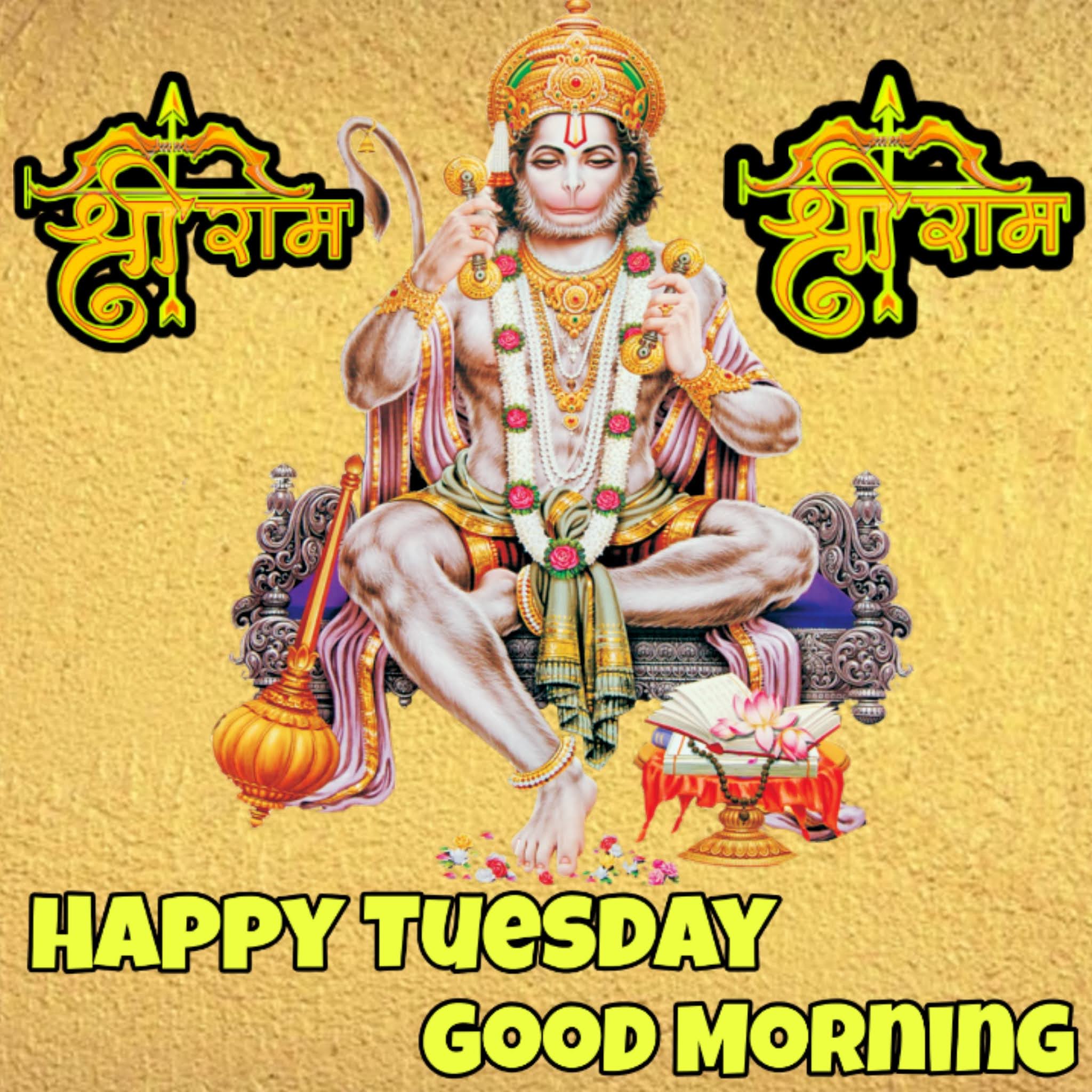 65 Happy Tuesday Good Morning Lord Hanuman Images Free Download Best Wishes Image
