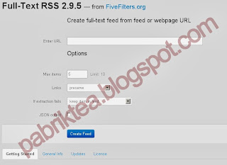 Cara Membuat Autoblog dengan Full Feed RSS