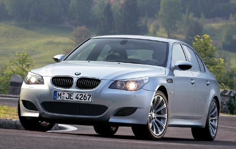 The E60 M5 was the world's first production sedan to feature a V10 petrol