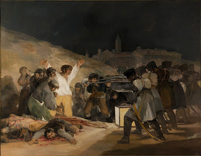 quadro El três de Maio de Goya   