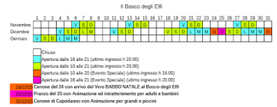 Calendario Il Bosco degli Elfi