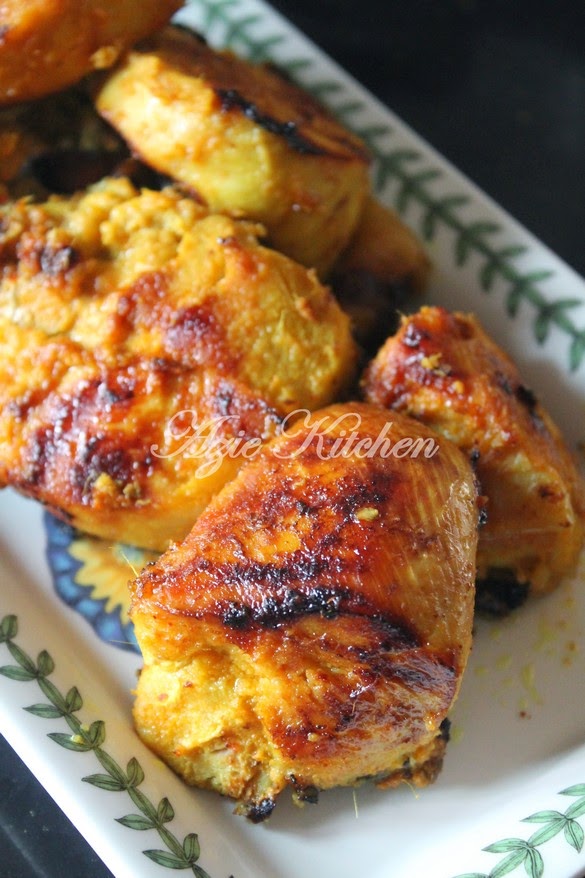 Ayam Bakar Berempah Kelantan Yang Sedap Azie Kitchen