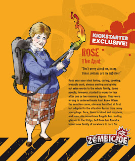 Zombicide Kickstarter Rose the Aunt Survivor