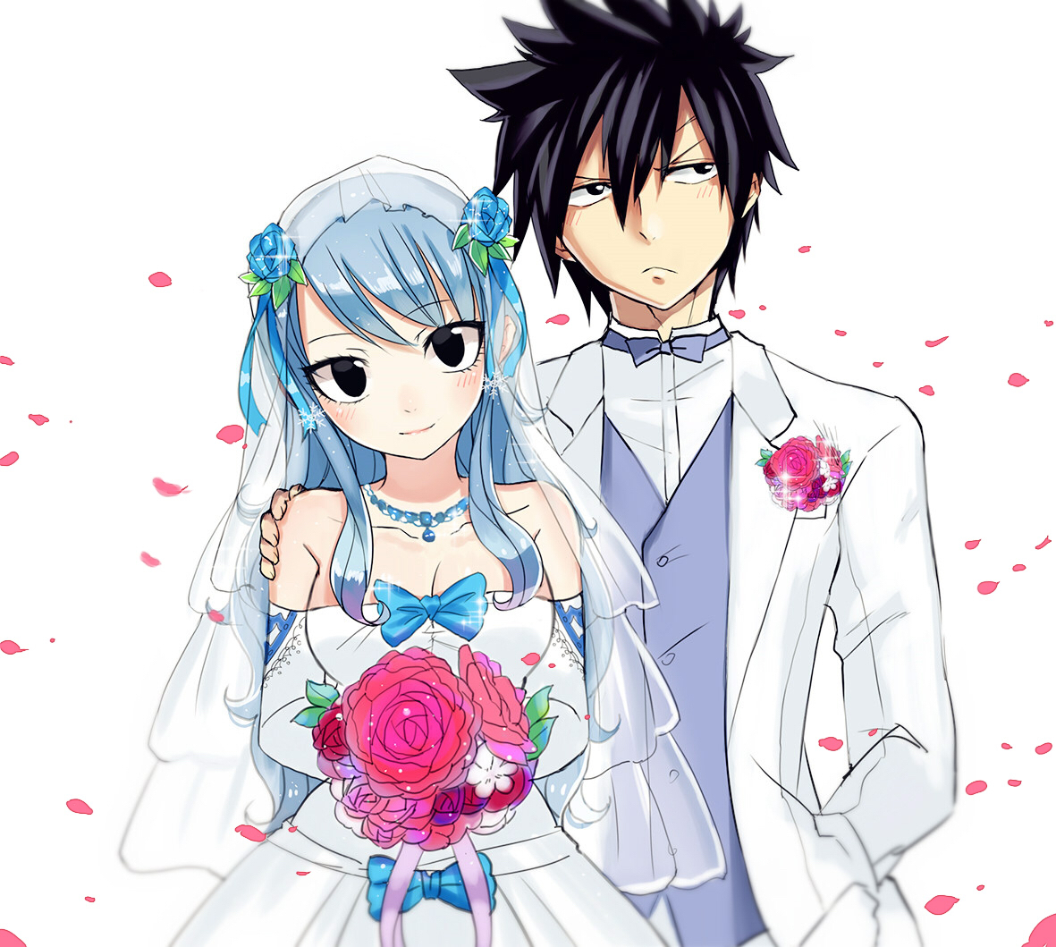 Happy wedding for Anime Couples ~ HT-Otaku