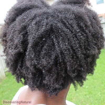 Wash and Go 4B 4C Natural Hair with Giovanni Natural Mousse