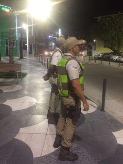 Policiamento reforçado no Largo de Santana