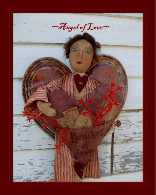 Visitors can access these Valentine Doll Cards to bring cute style to their