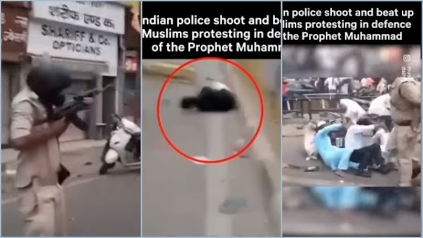 Mencekam, Pengunjuk Rasa Bela Nabi Muhammad di India Ditembak dan Dipukuli Polisi