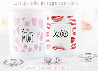 Logo Giveaway gratuito : vinci Gift Card da 50€ per la Festa della Donna con Jewel Candle