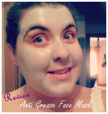 Review : Anti Grease Face Mask da Anatomicals!