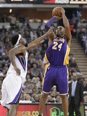 Kobe Byant ya es el cuarto maximo anotador de la historia en la NBA.
