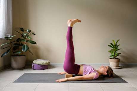 Elevating Supported Shoulderstand (Salamba Sarvangasana)