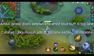 Cara Pakai Fanny di Top Lane