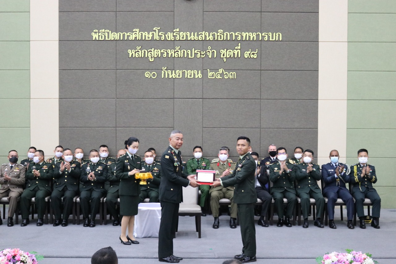 Perwira TNI Raih Predikat Terbaik Lulusan Seskoad Thailand 2020