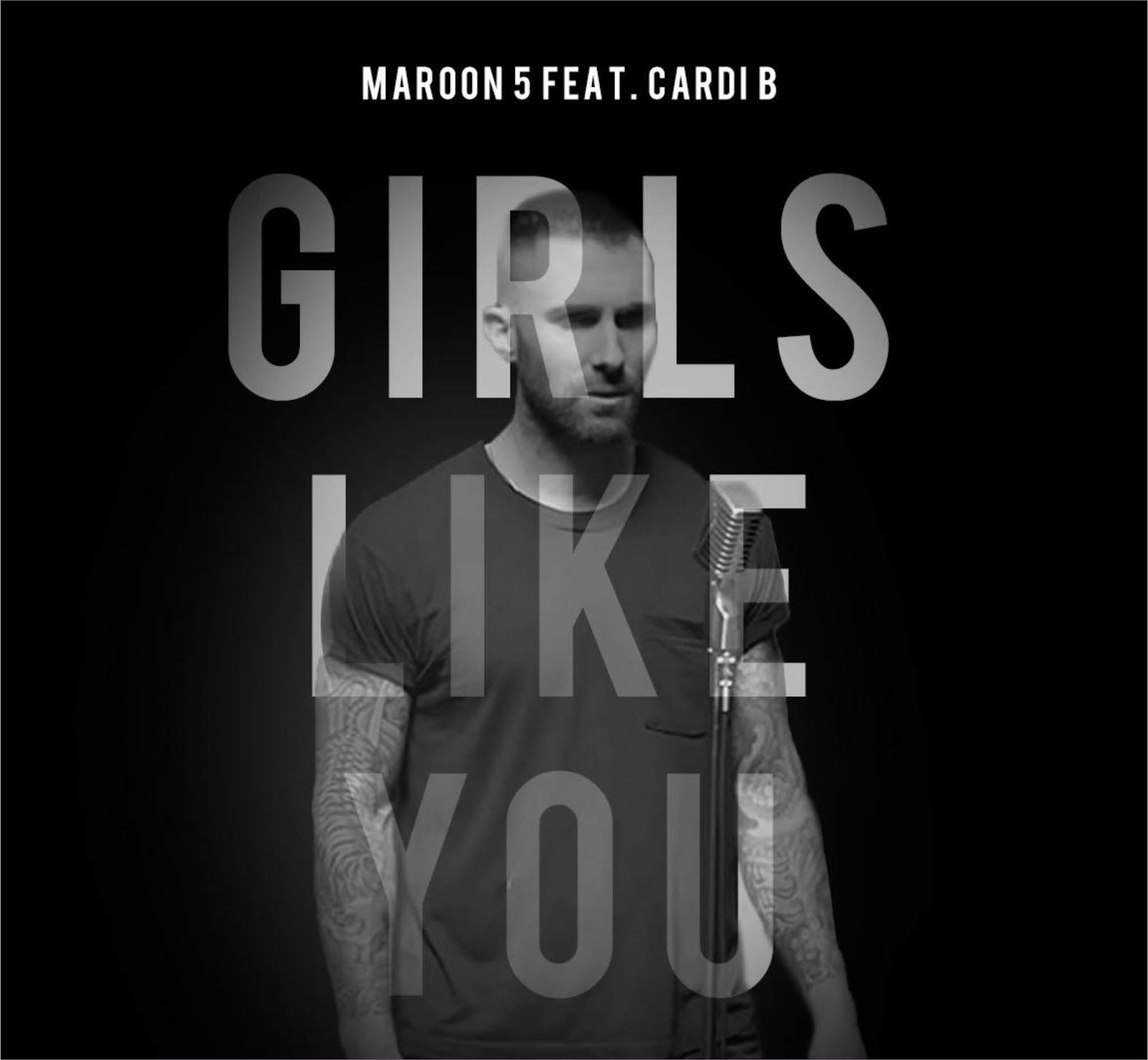 Maroon 5 Girls Like You Lyrict Chord Myfourten 4g