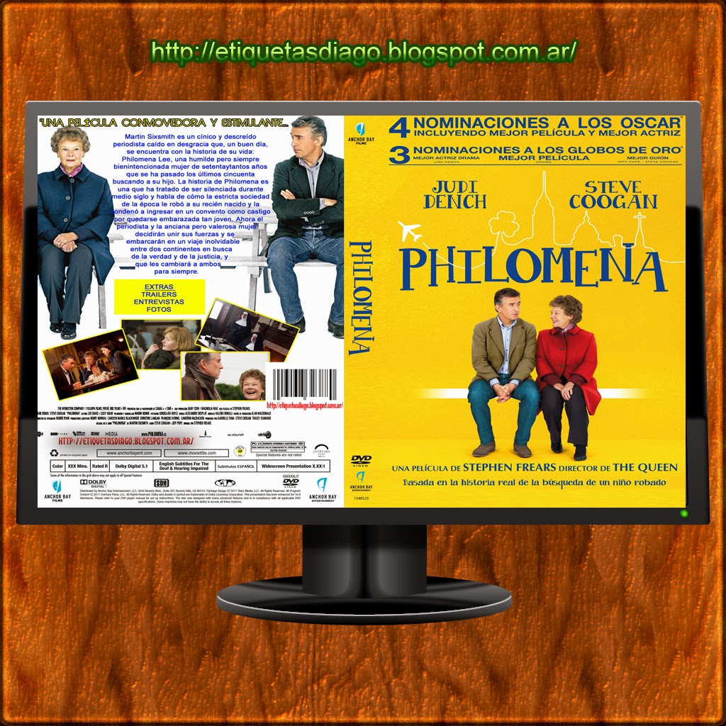 Philomena DVD COVER 