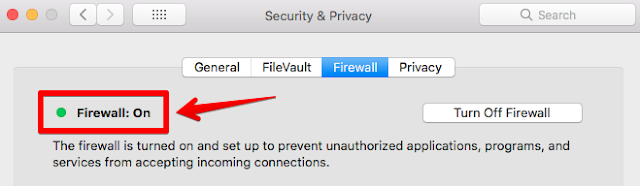 Cara Mengaktifkan Firewall Di Macbook / Komputer Mac