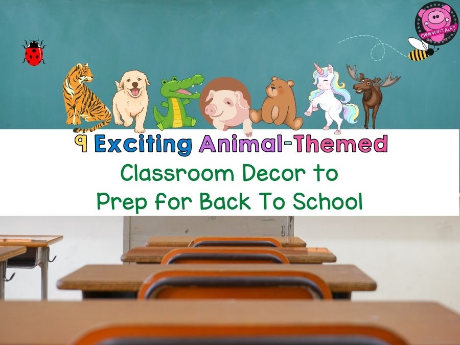 Prep for back to school and create a lively atmosphere in your classroom by decorating it with an animal theme! Check out this blog post for nine printable decorations you can use, such as the Pig Growing Bundle, Unicorn Classroom Decor & More, and more. Hurry and avail these limited time discounts now!