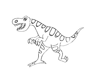 #5 Jurassic Park Coloring Page