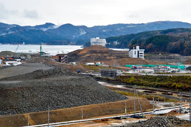 南三陸町復興工事