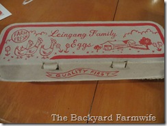 egg carton - The Backyard Farmwife