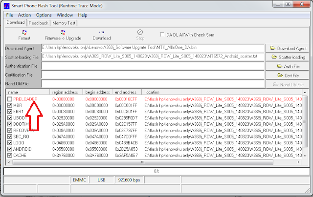 cara flash/instal ulang a369i dengan mudah