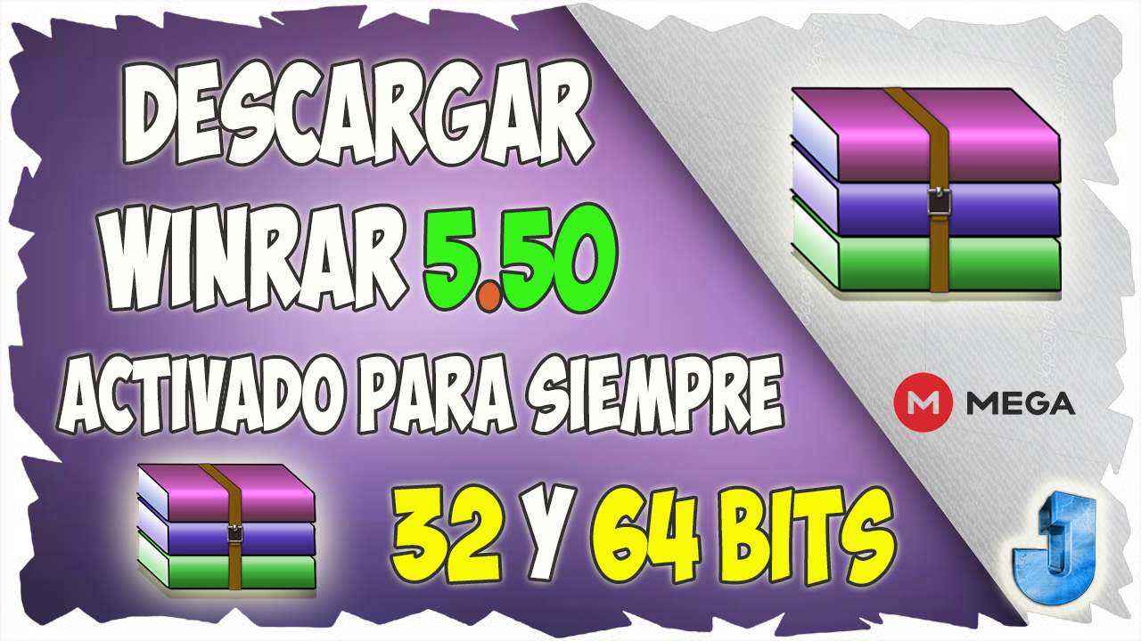 Winrar 5.50 Para Windows 32 y 64 Bits  Full Activado