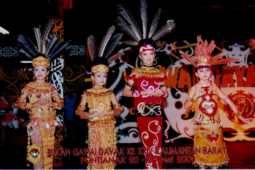 Pekan Gawai Dayak  2010 FESTIVAL LAGU LAGU DAYAK  ANAK ANAK 